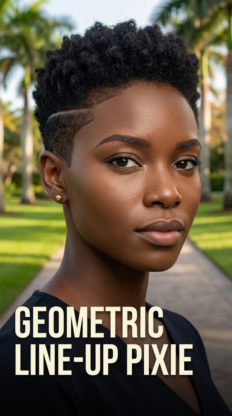 Geometric Line-Up Pixie