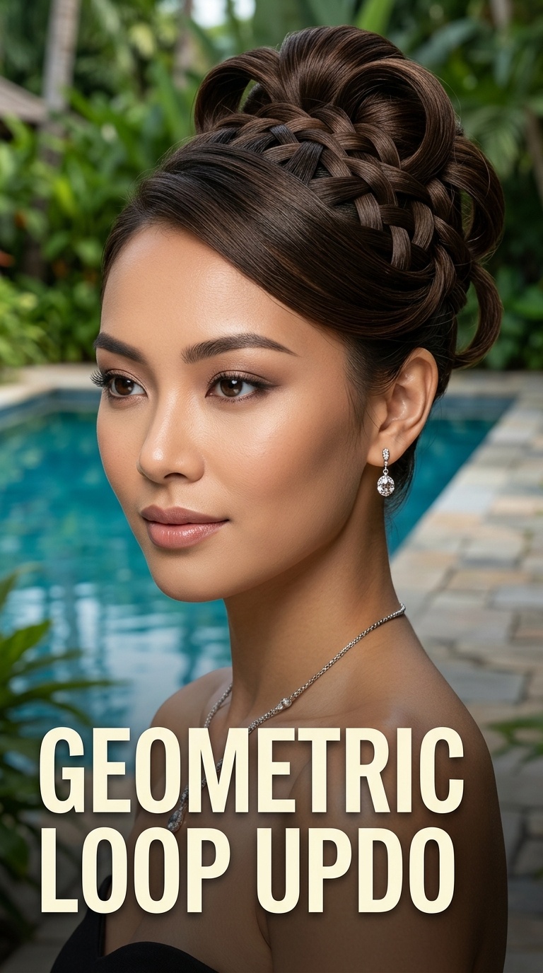 Geometric Loop Updo
