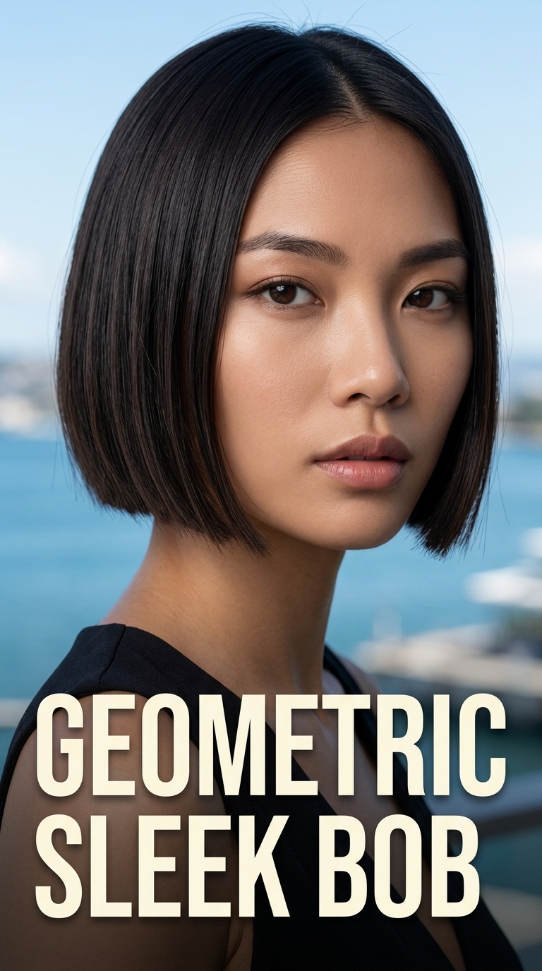 Geometric Sleek Bob