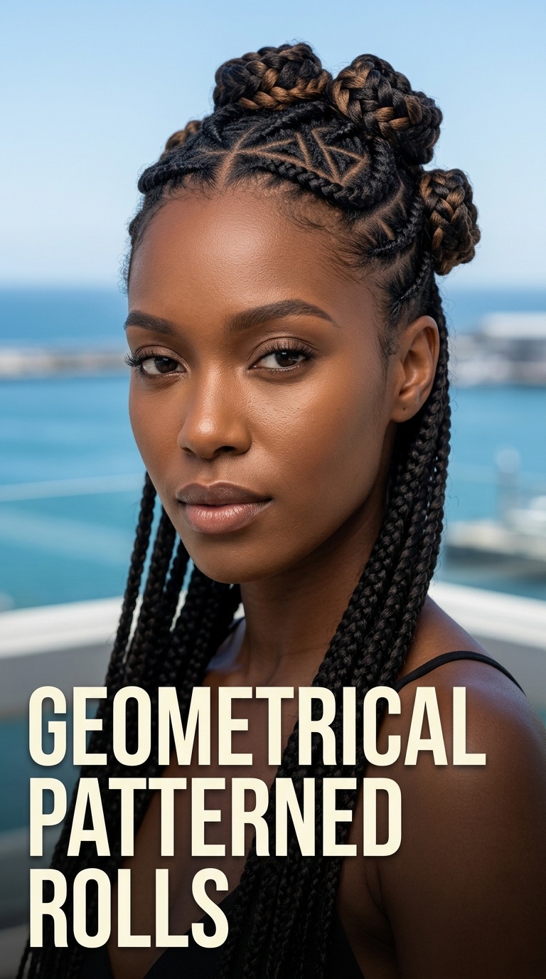 Geometrical Patterned Rolls