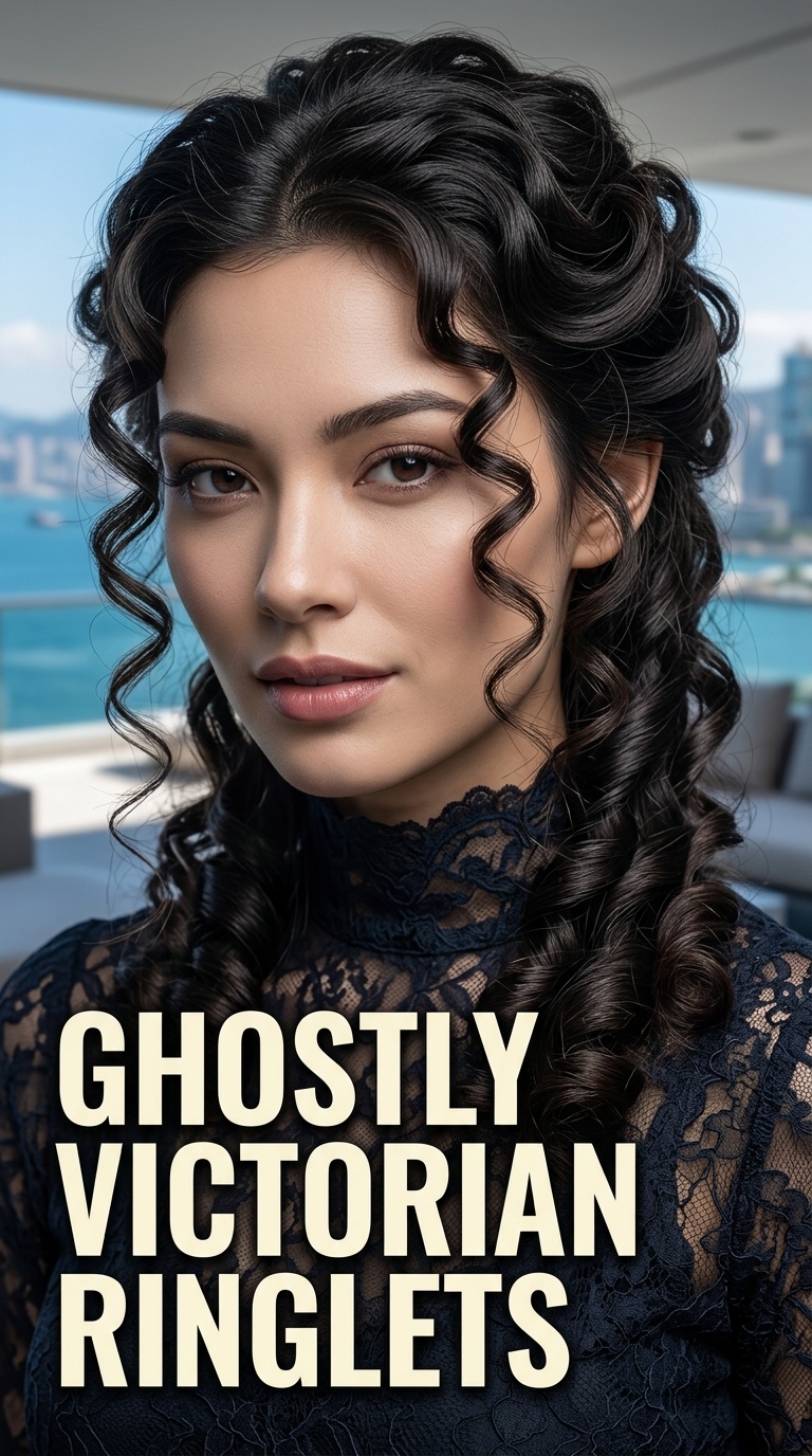 Ghostly Victorian Ringlets