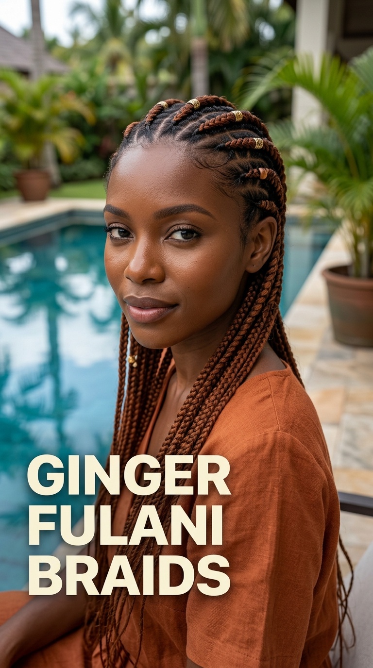 Ginger Fulani Braids