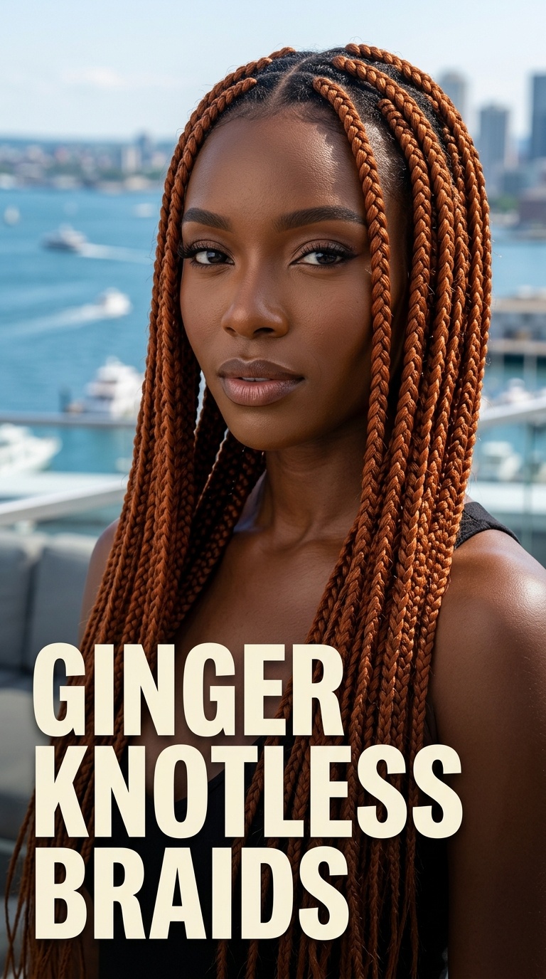 Ginger Knotless Braids