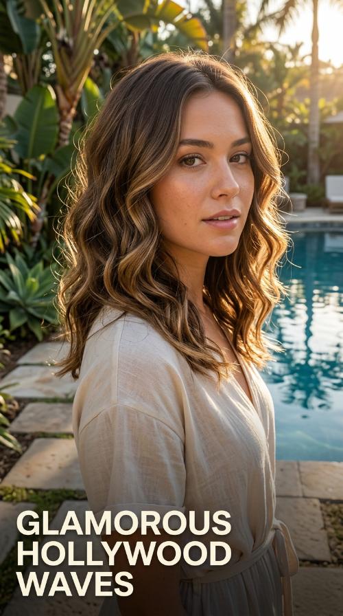 Glamorous Hollywood Waves