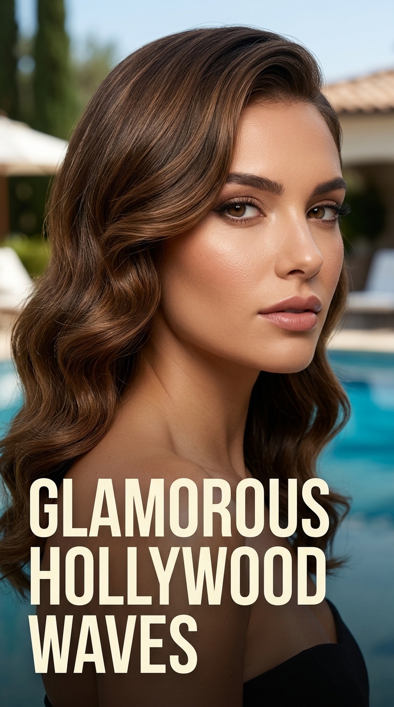 Glamorous Hollywood Waves