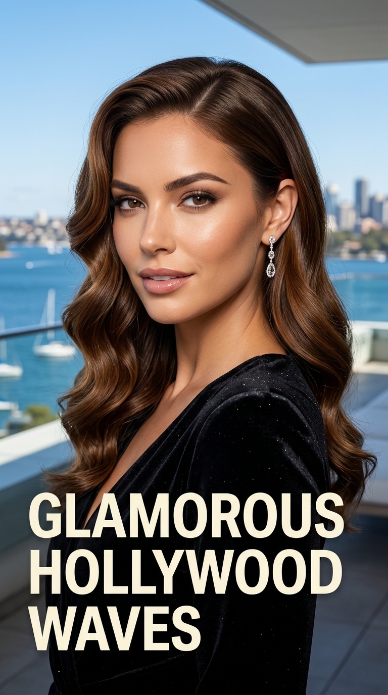 Glamorous Hollywood Waves