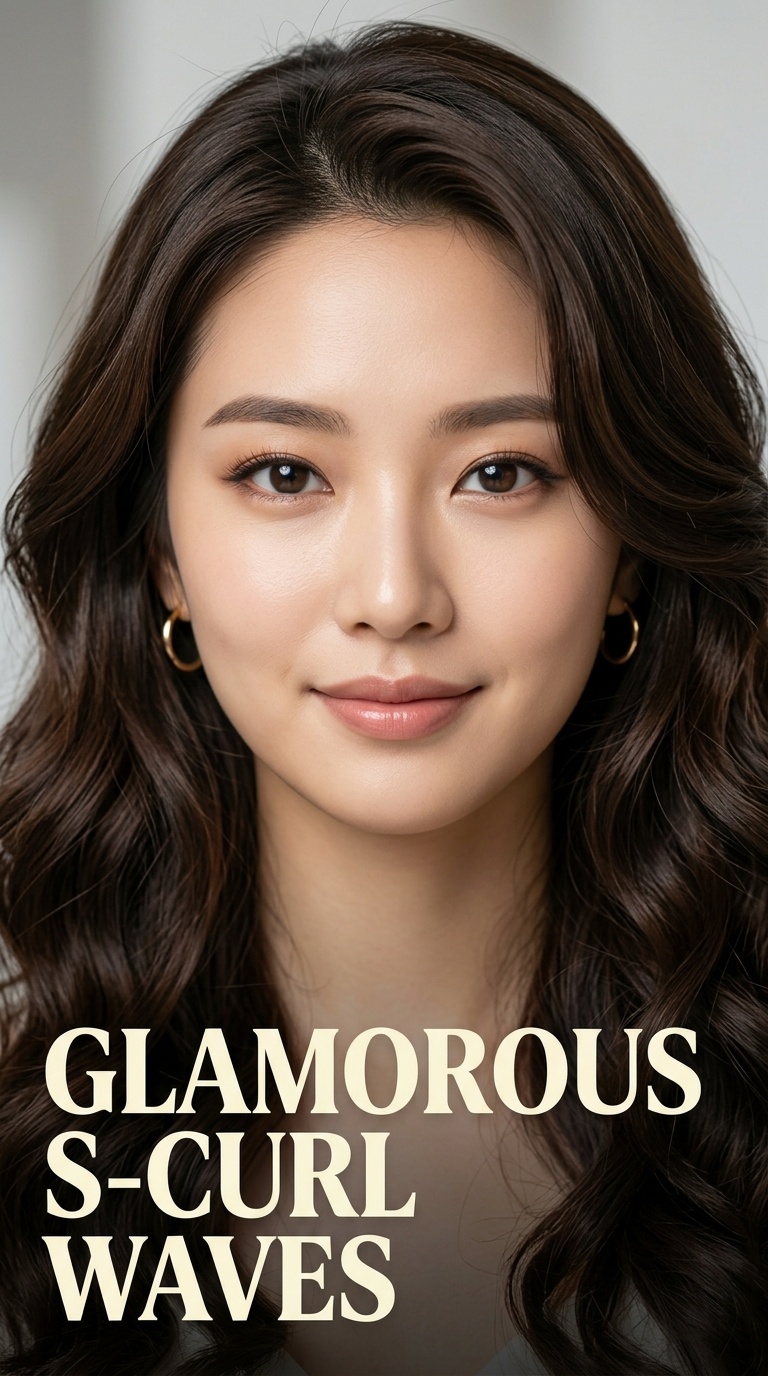Glamorous S-Curl Waves