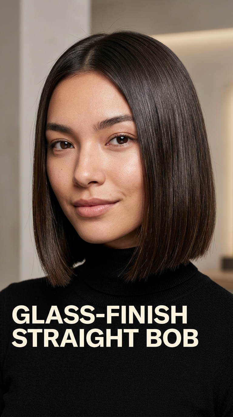 Glass-Finish Straight Bob