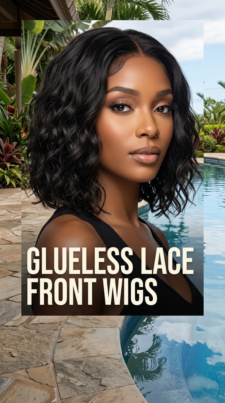 Glueless Lace Front Wigs