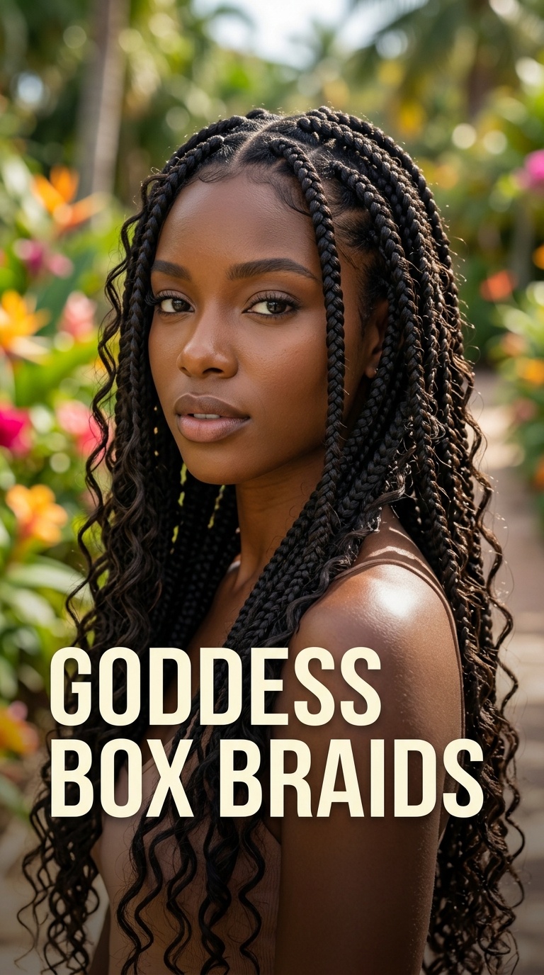 Goddess Box Braids