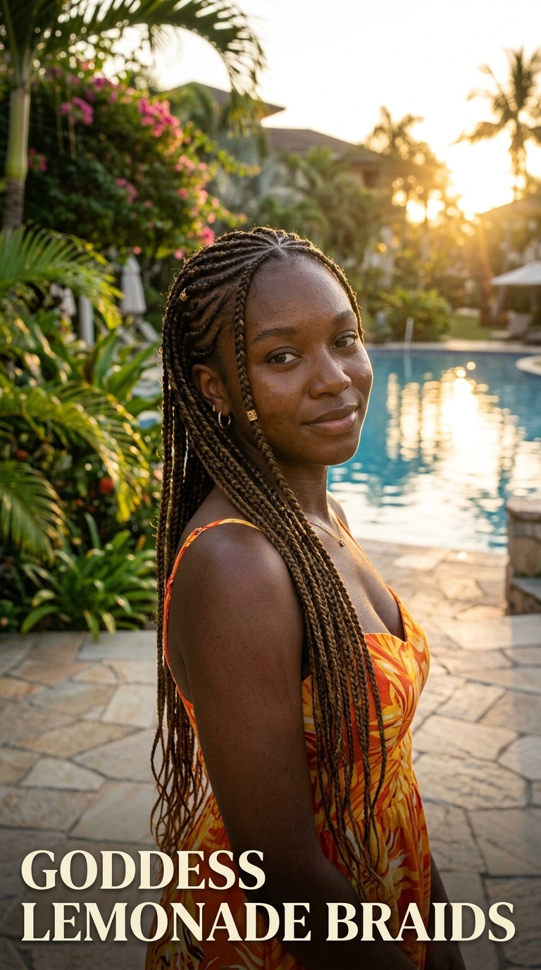 Goddess Lemonade Braids