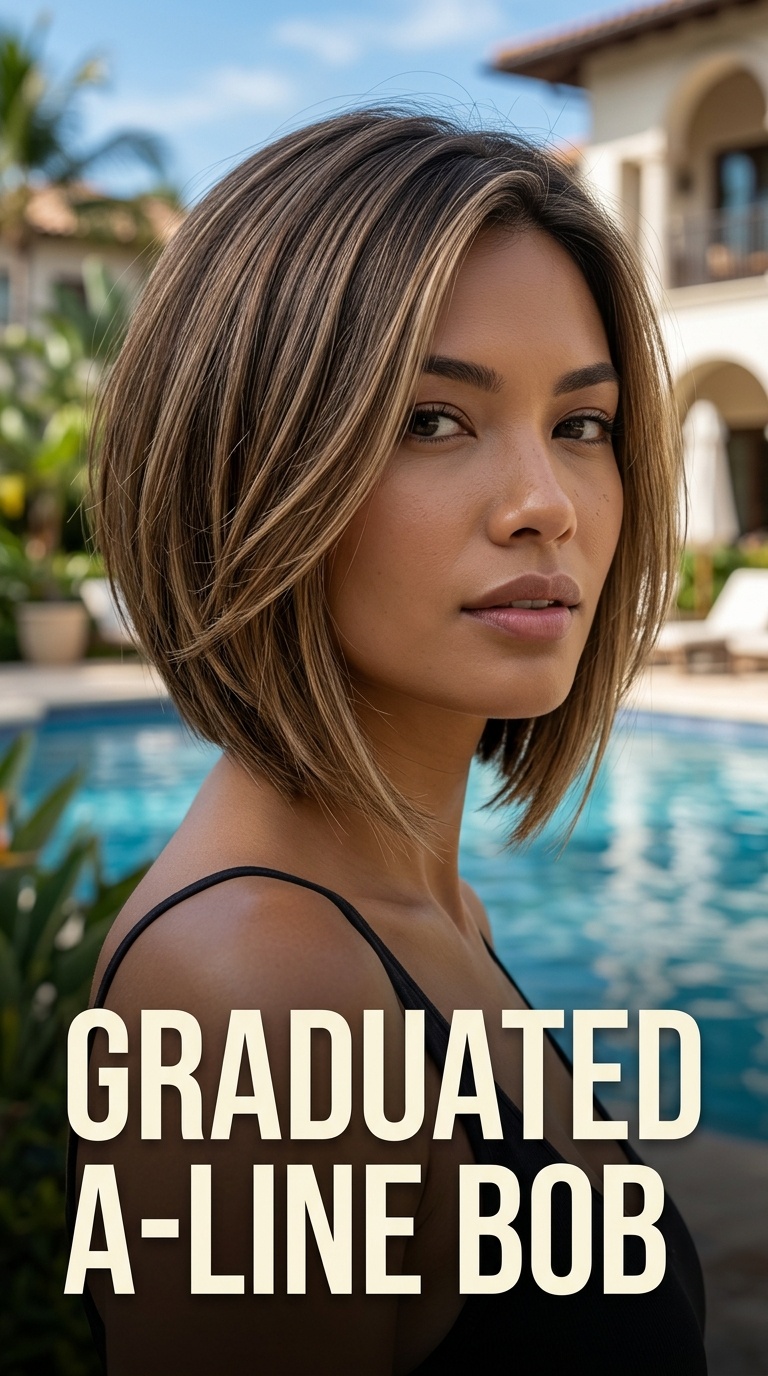 Graduated A-Line Bob