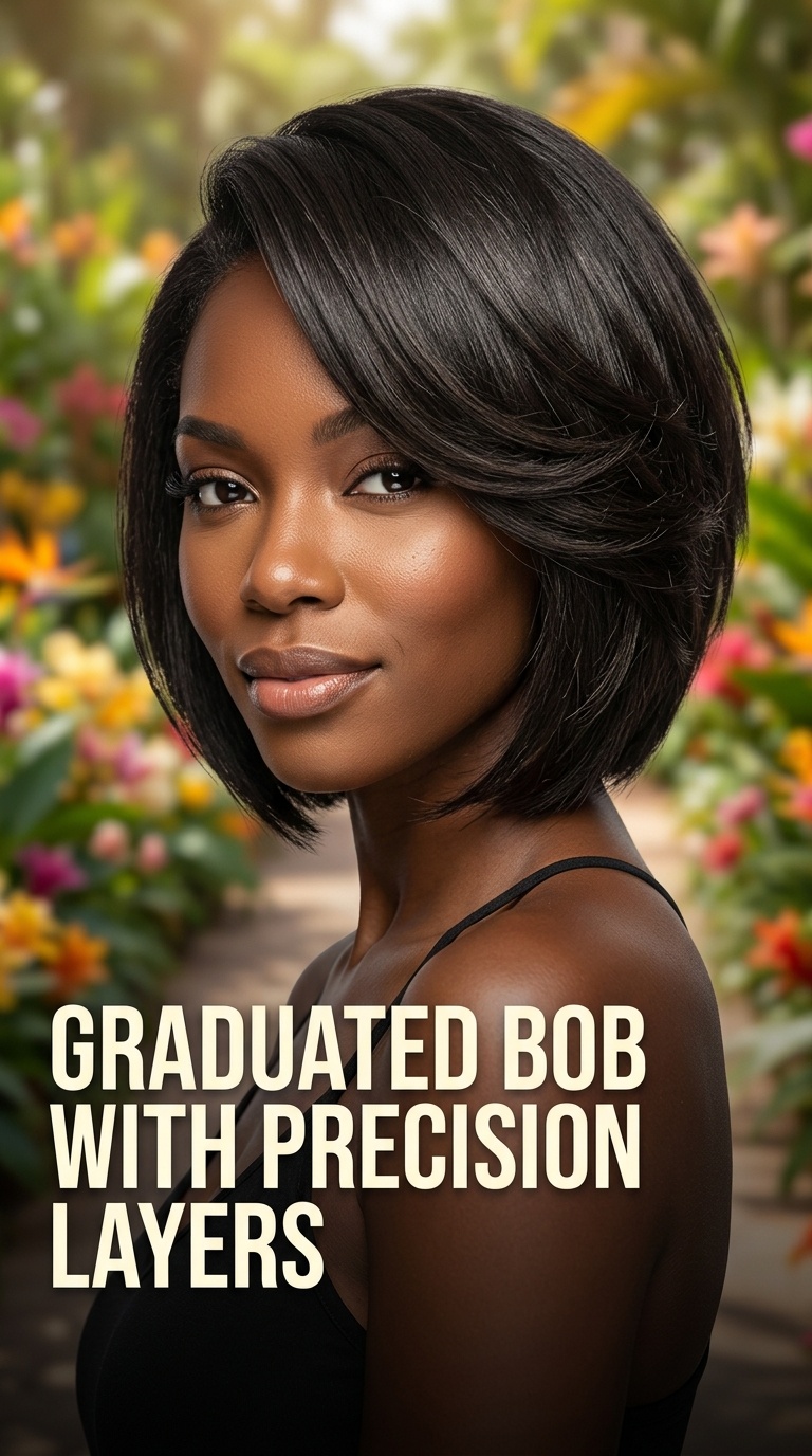 Graduated Bob with Precision Layers