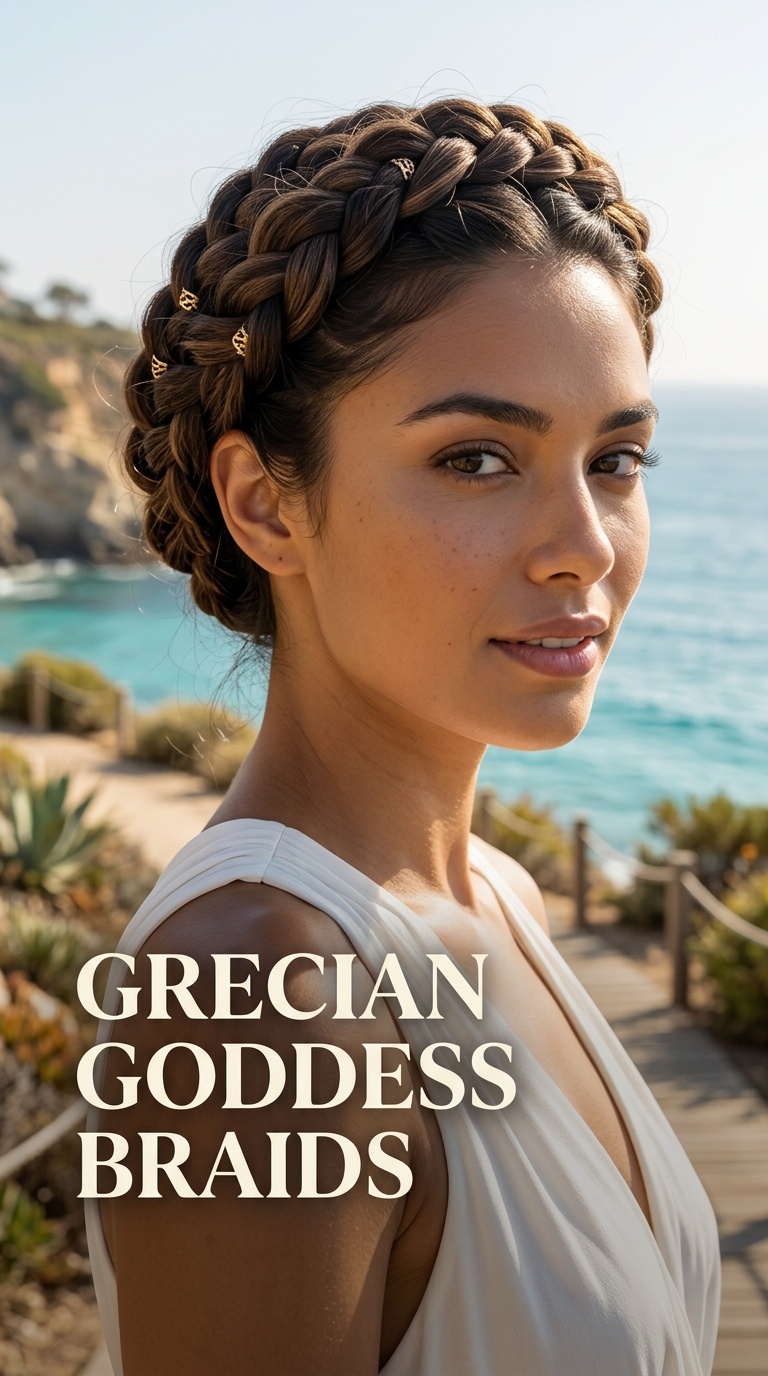 Grecian Goddess Braids