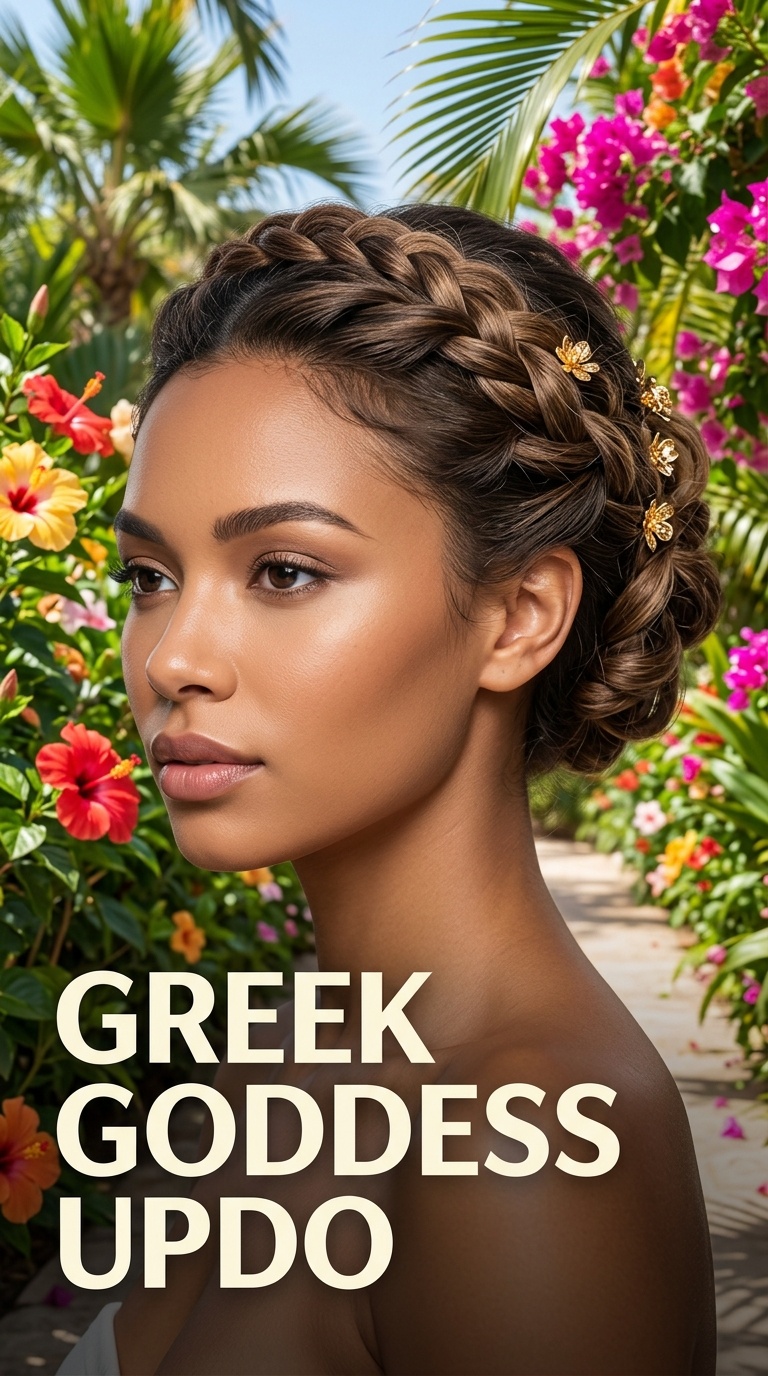 Greek Goddess Updo