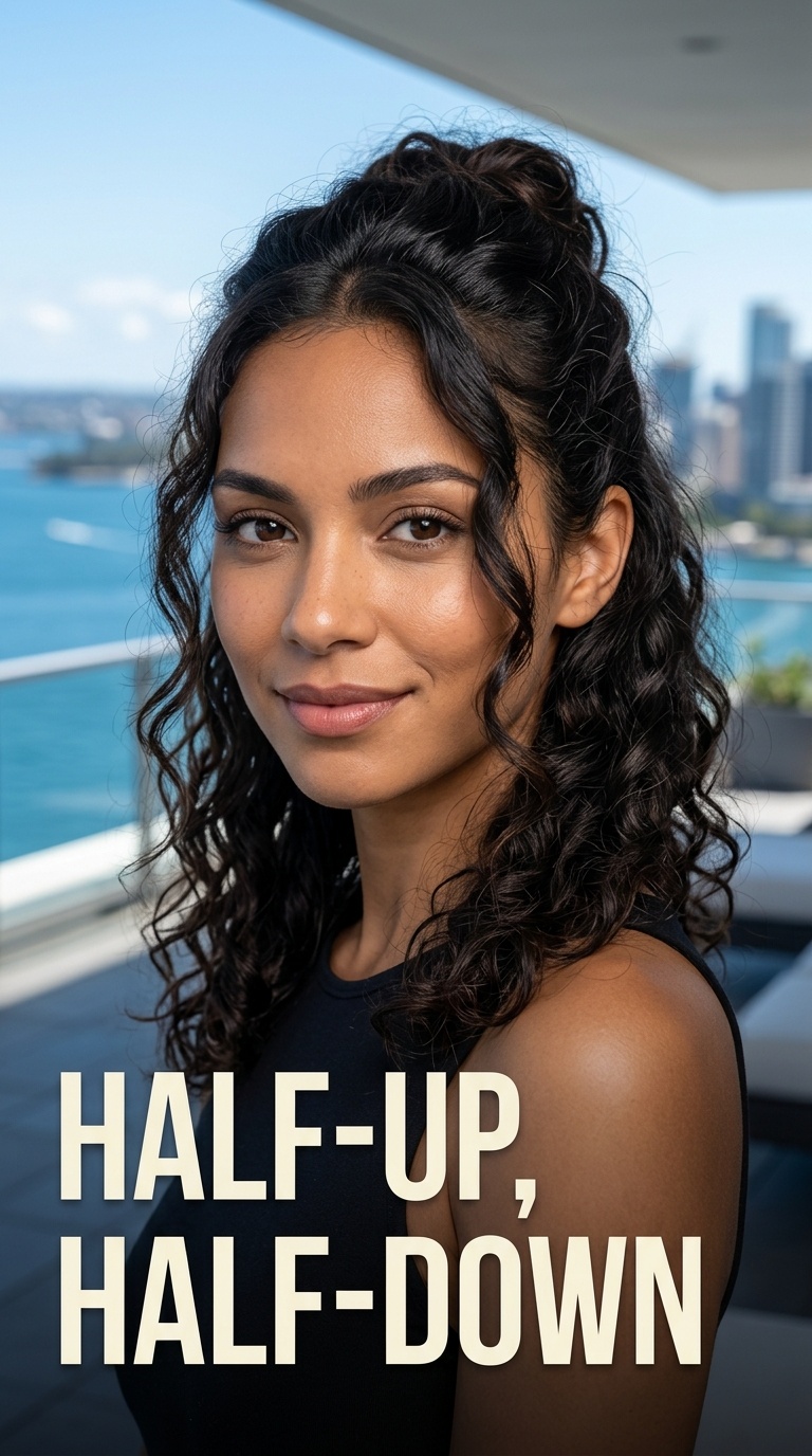 Half-Up, Half-Down
