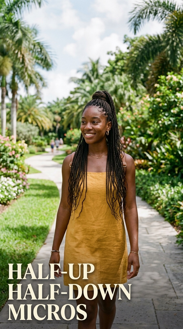 Half-Up Half-Down Micros