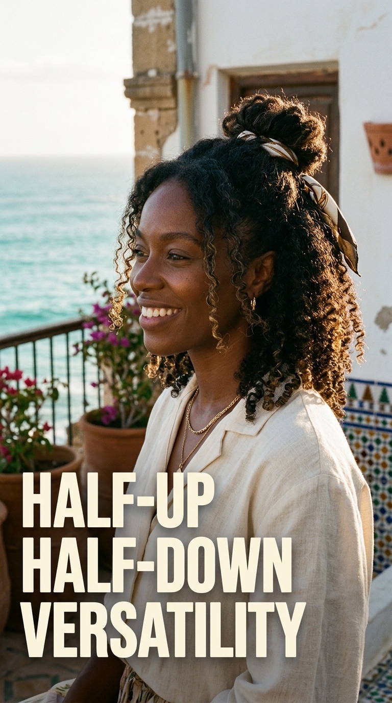 Half-Up Half-Down Versatility