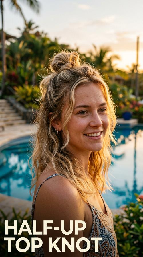 Half-Up Top Knot
