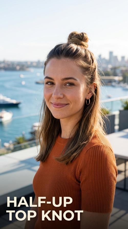Half-Up Top Knot