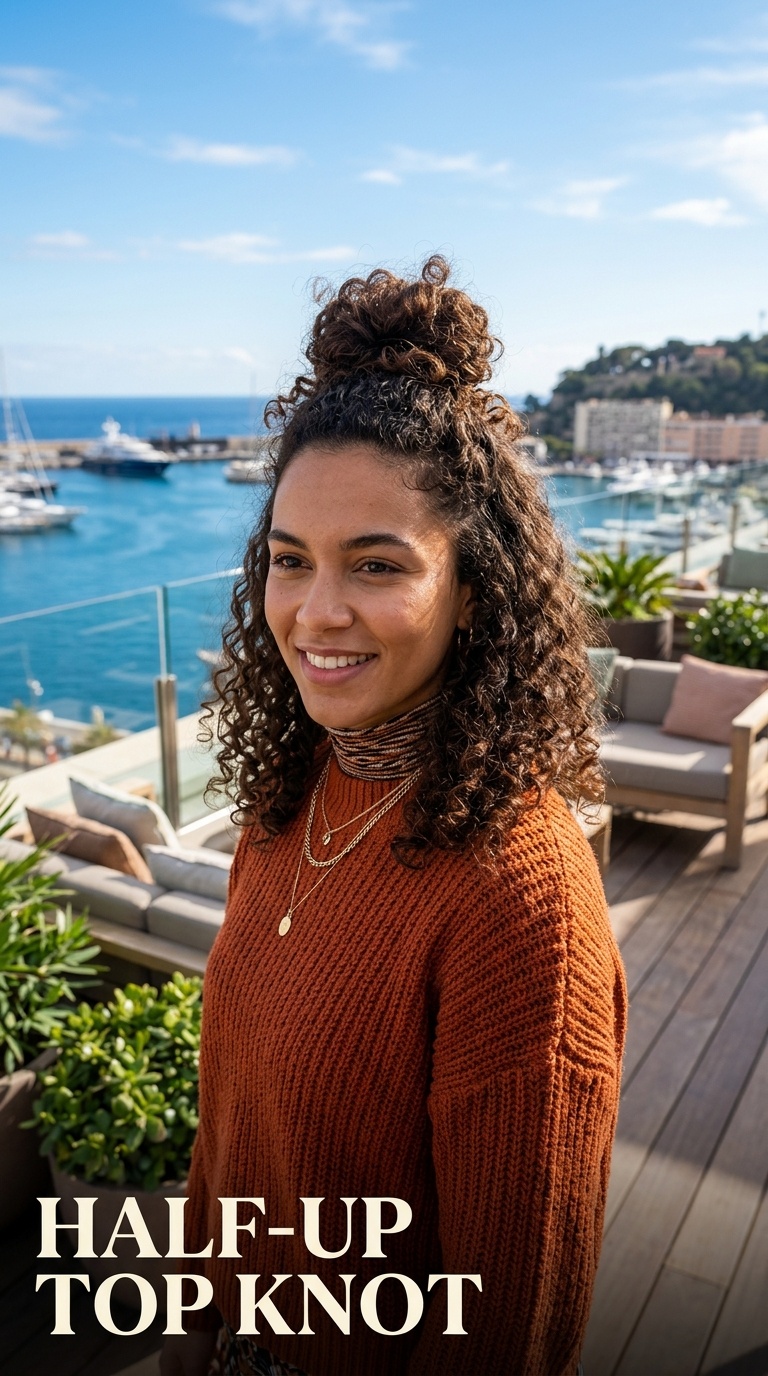 Half-Up Top Knot