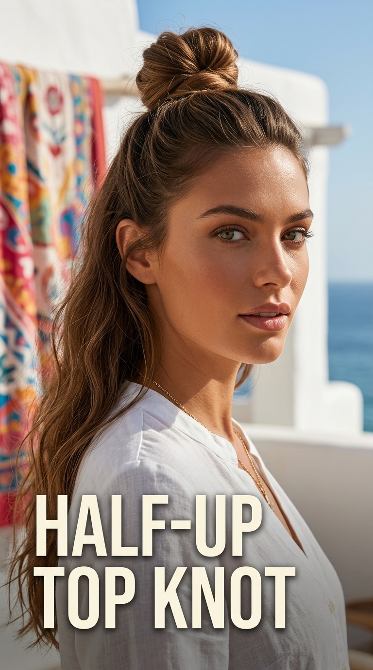 Half-Up Top Knot
