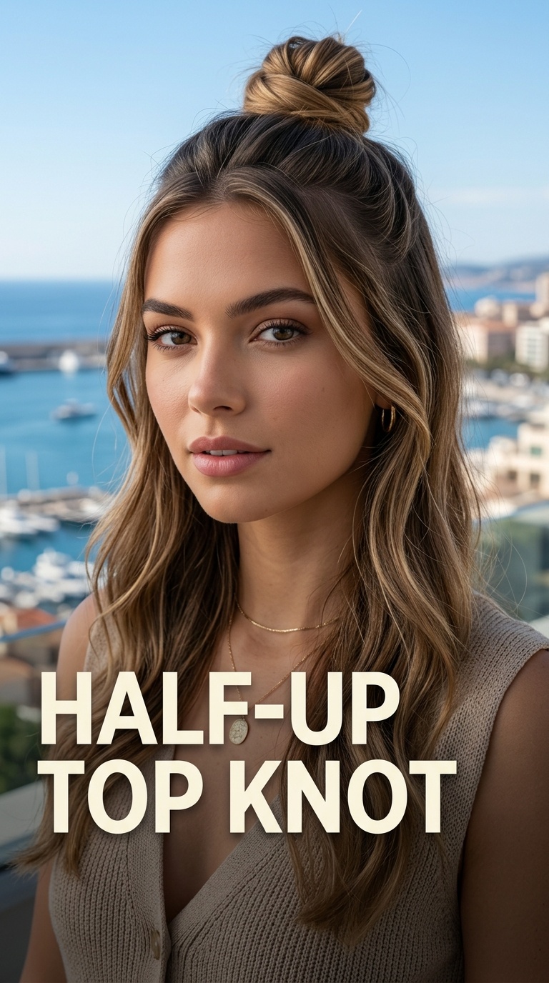Half-Up Top Knot