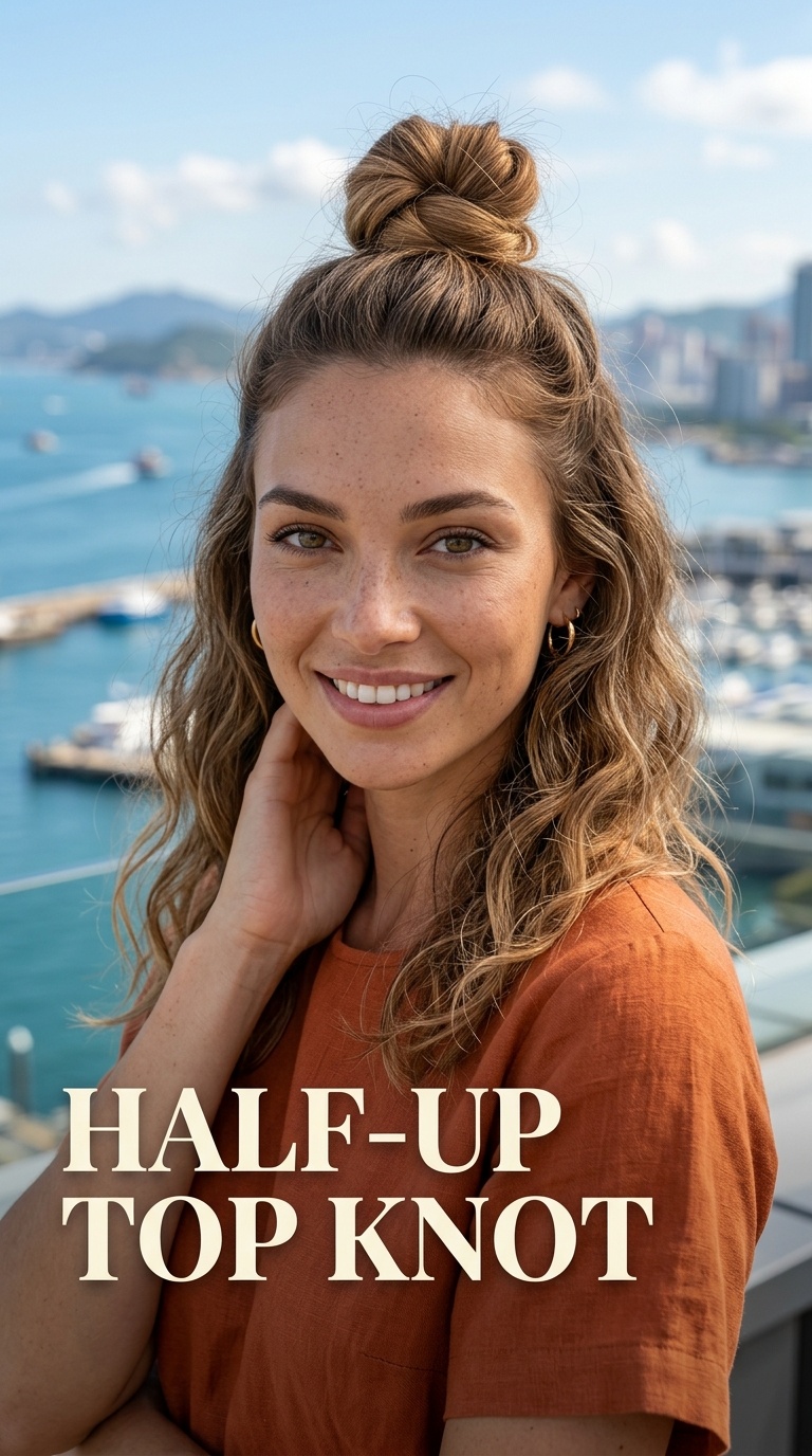 Half-Up Top Knot