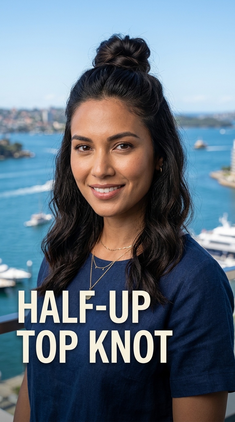 Half-Up Top Knot