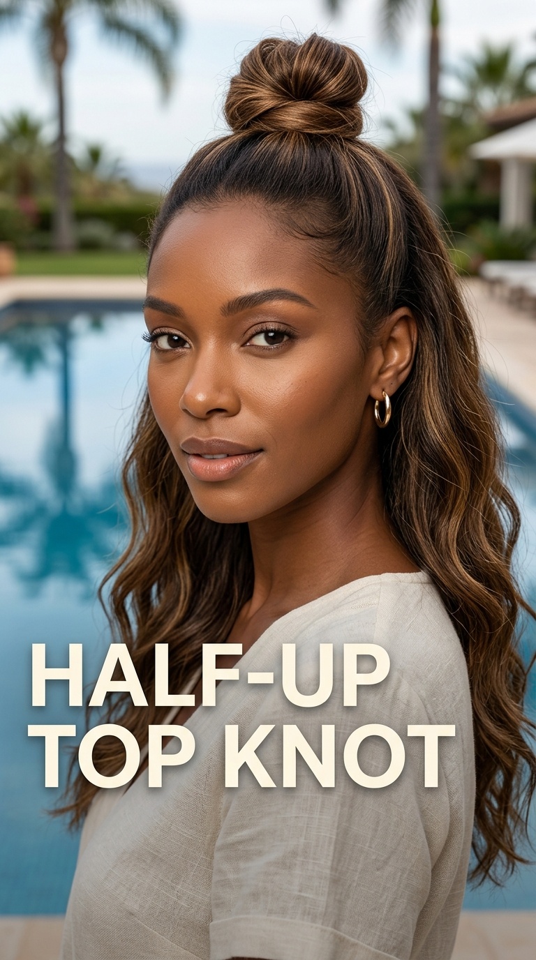 Half-Up Top Knot