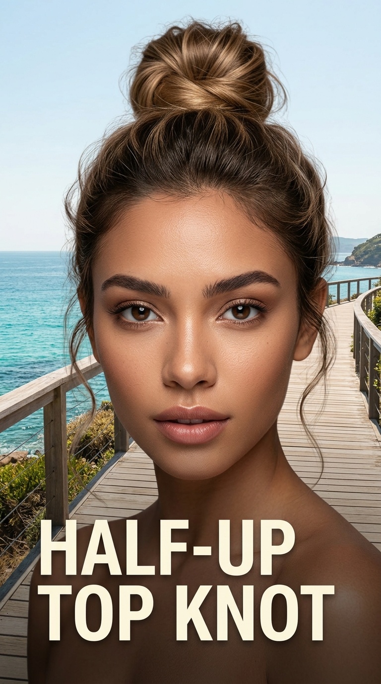 Half-Up Top Knot