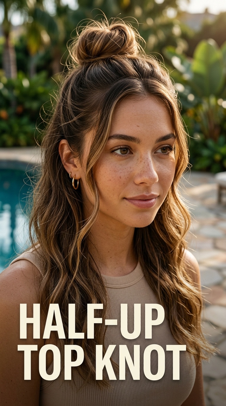 Half-Up Top Knot