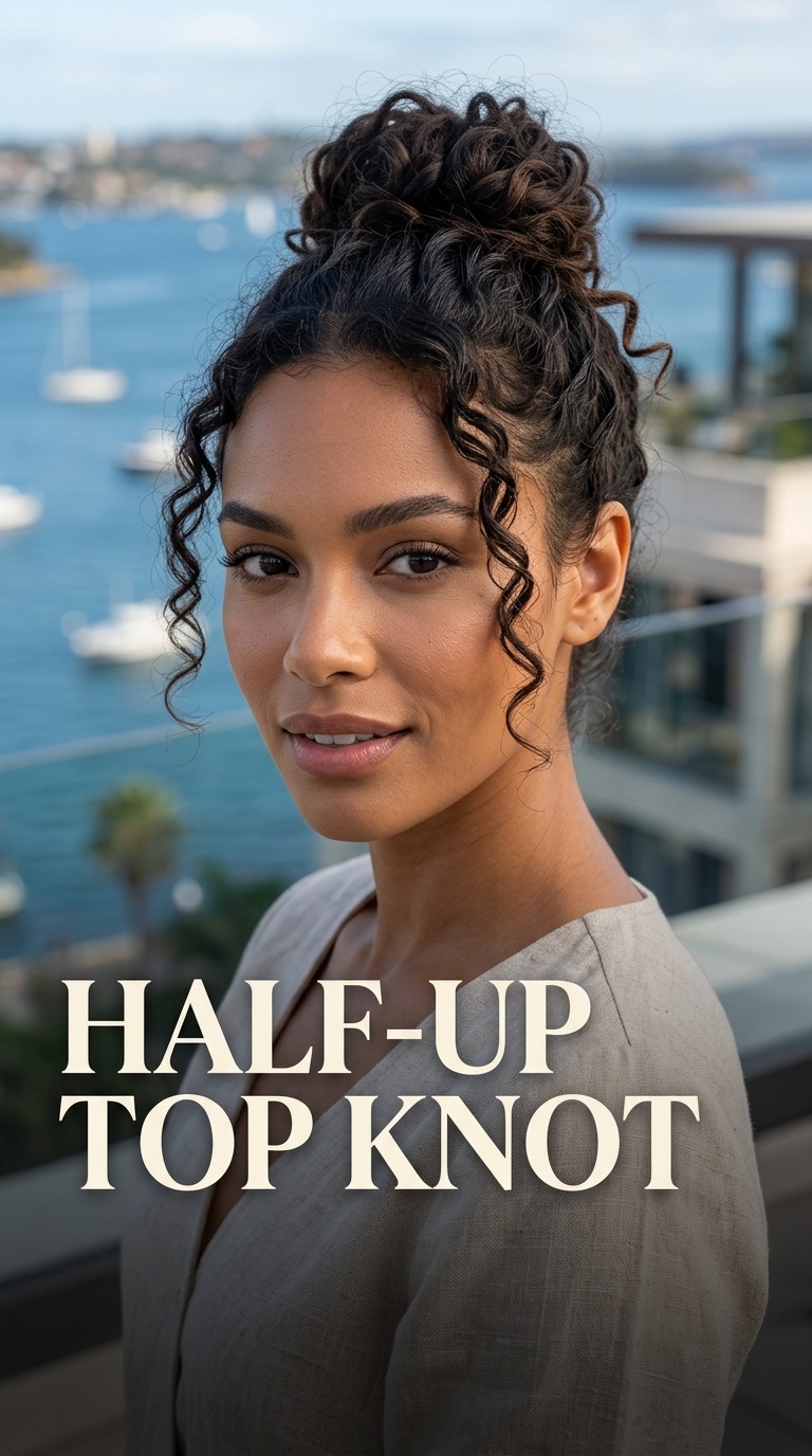 Half-Up Top Knot