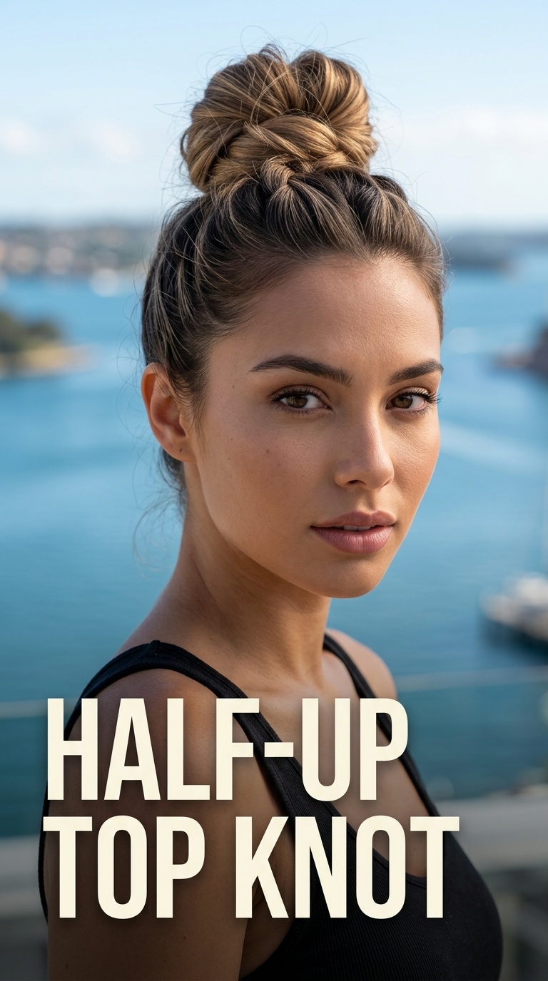 Half-Up Top Knot
