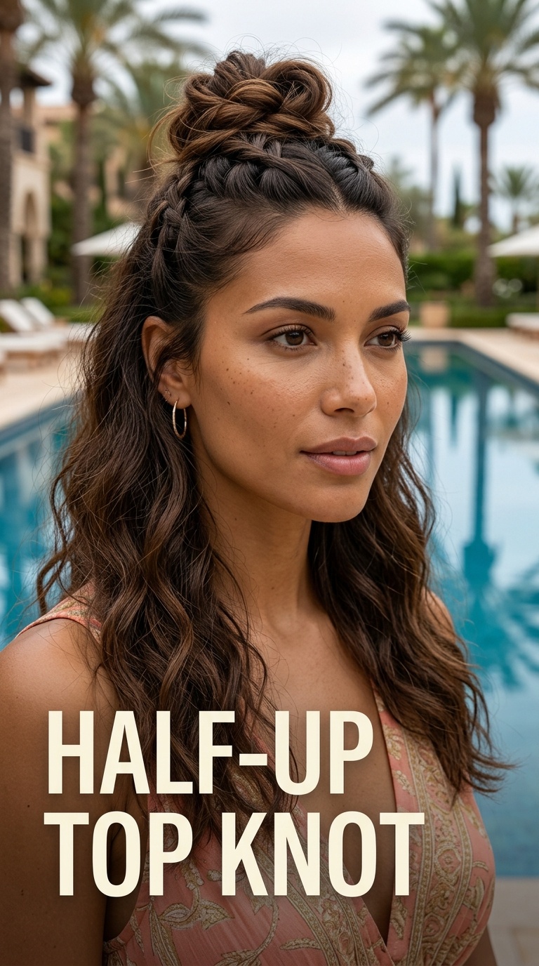 Half-Up Top Knot