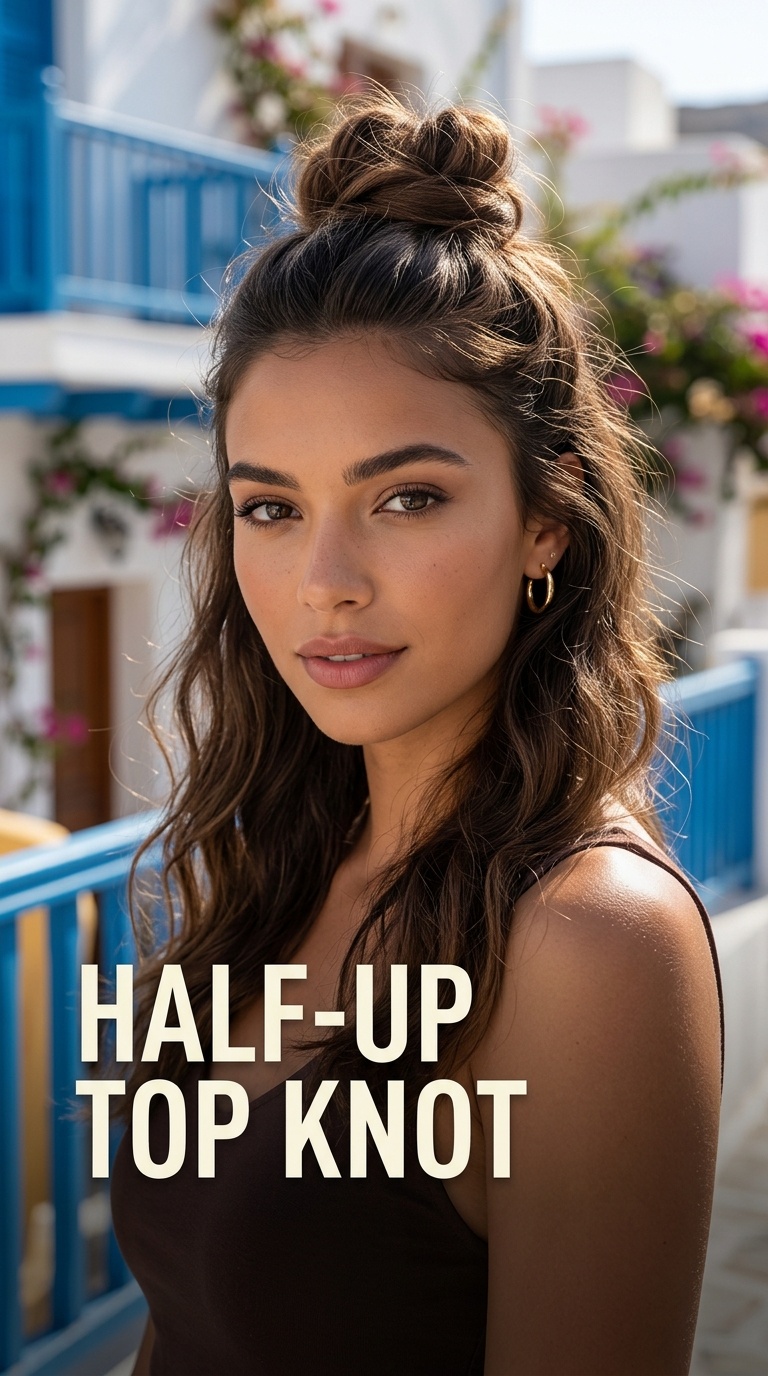Half-Up Top Knot