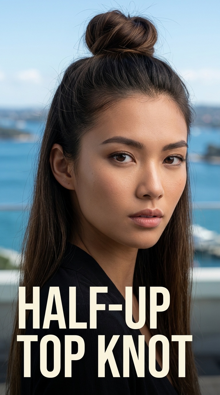 Half-Up Top Knot