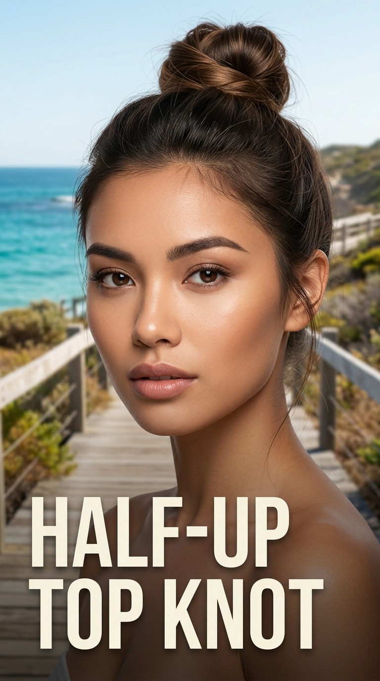 Half-Up Top Knot