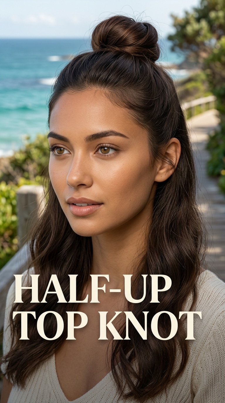 Half-Up Top Knot