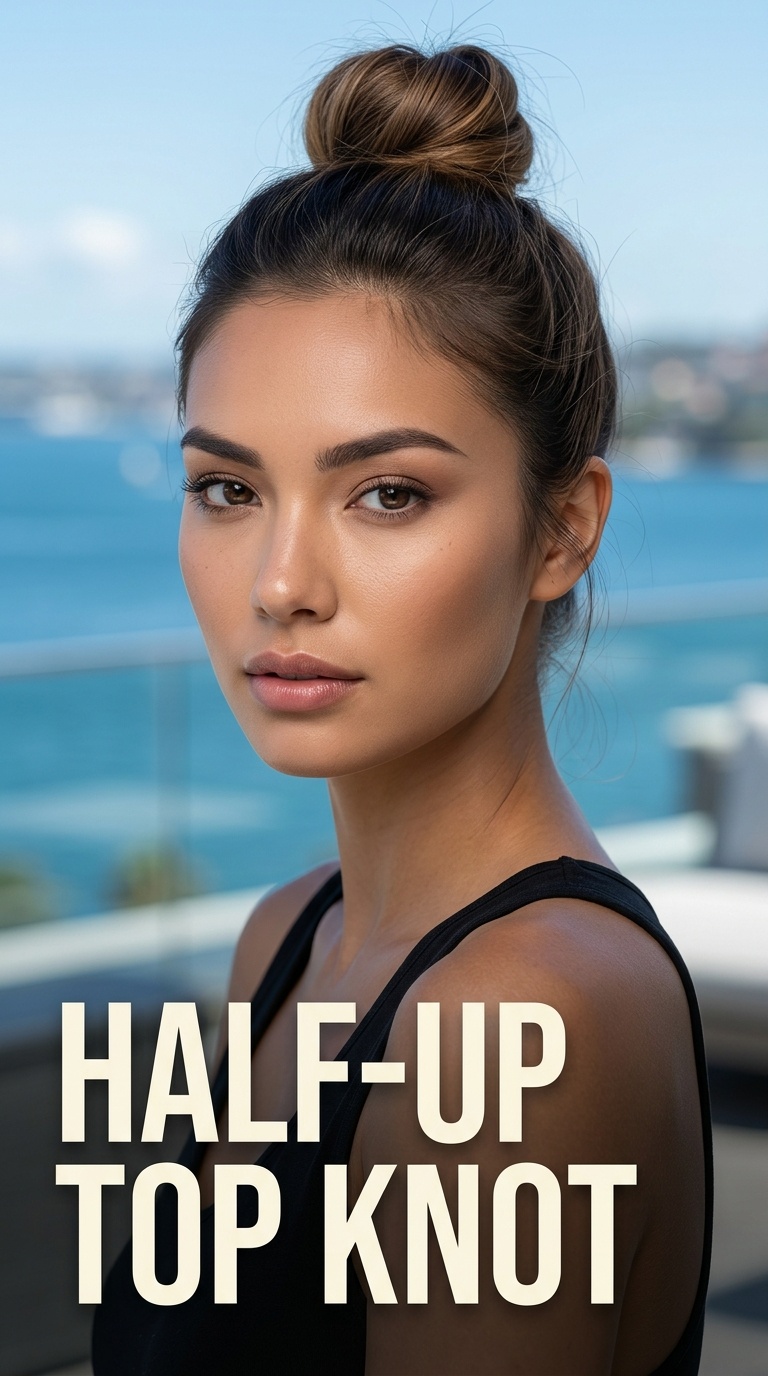 Half-Up Top Knot