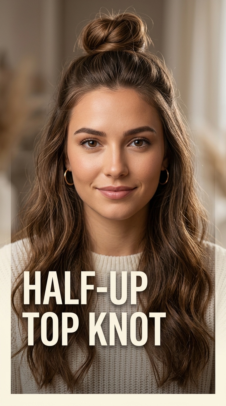 Half-Up Top Knot