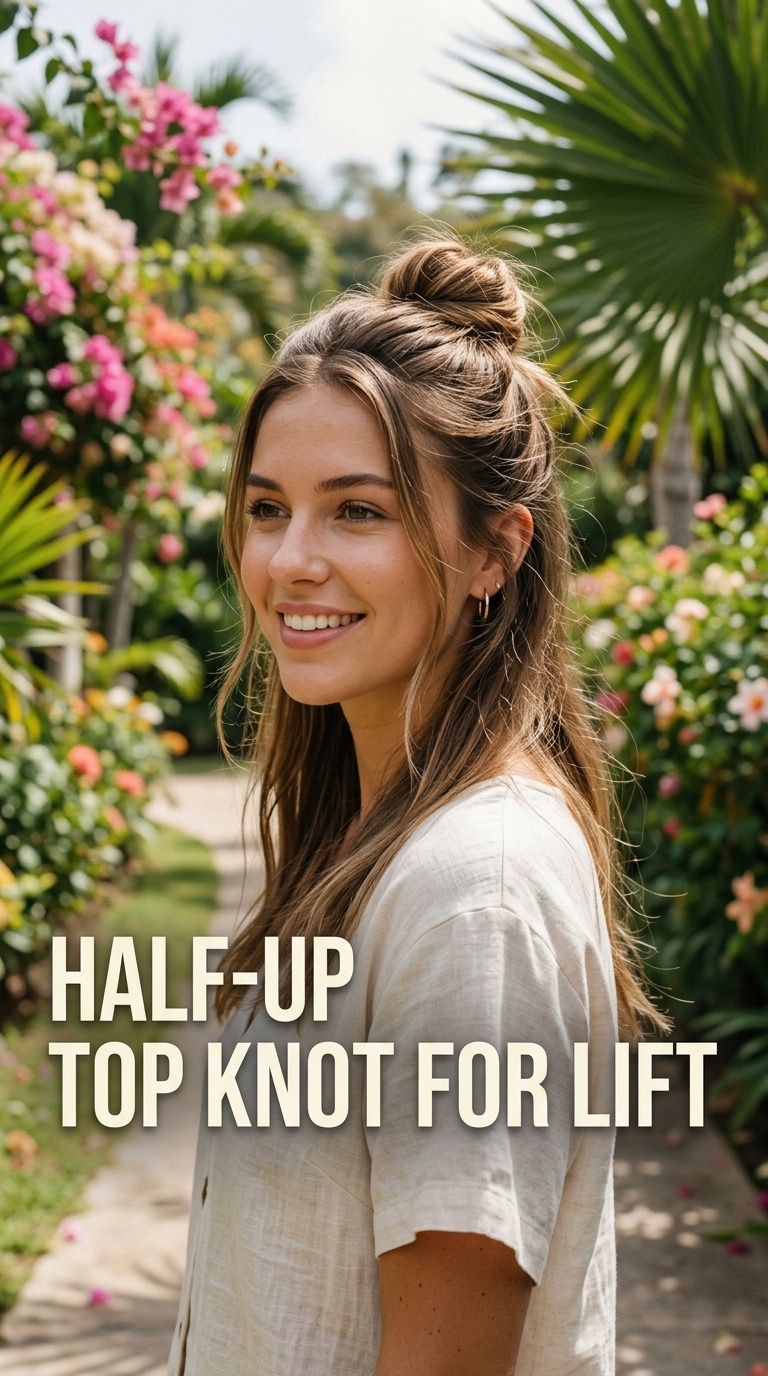 Half-Up Top Knot for Lift