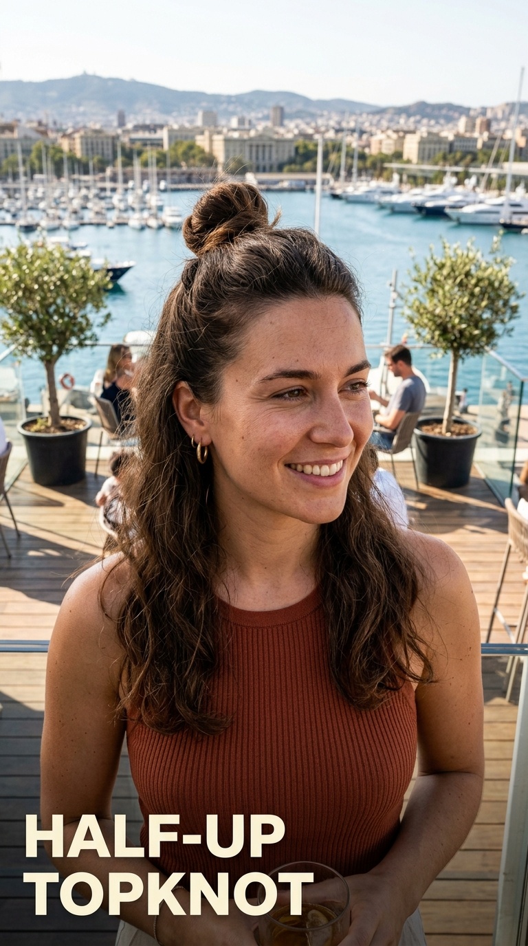 Half-Up Topknot