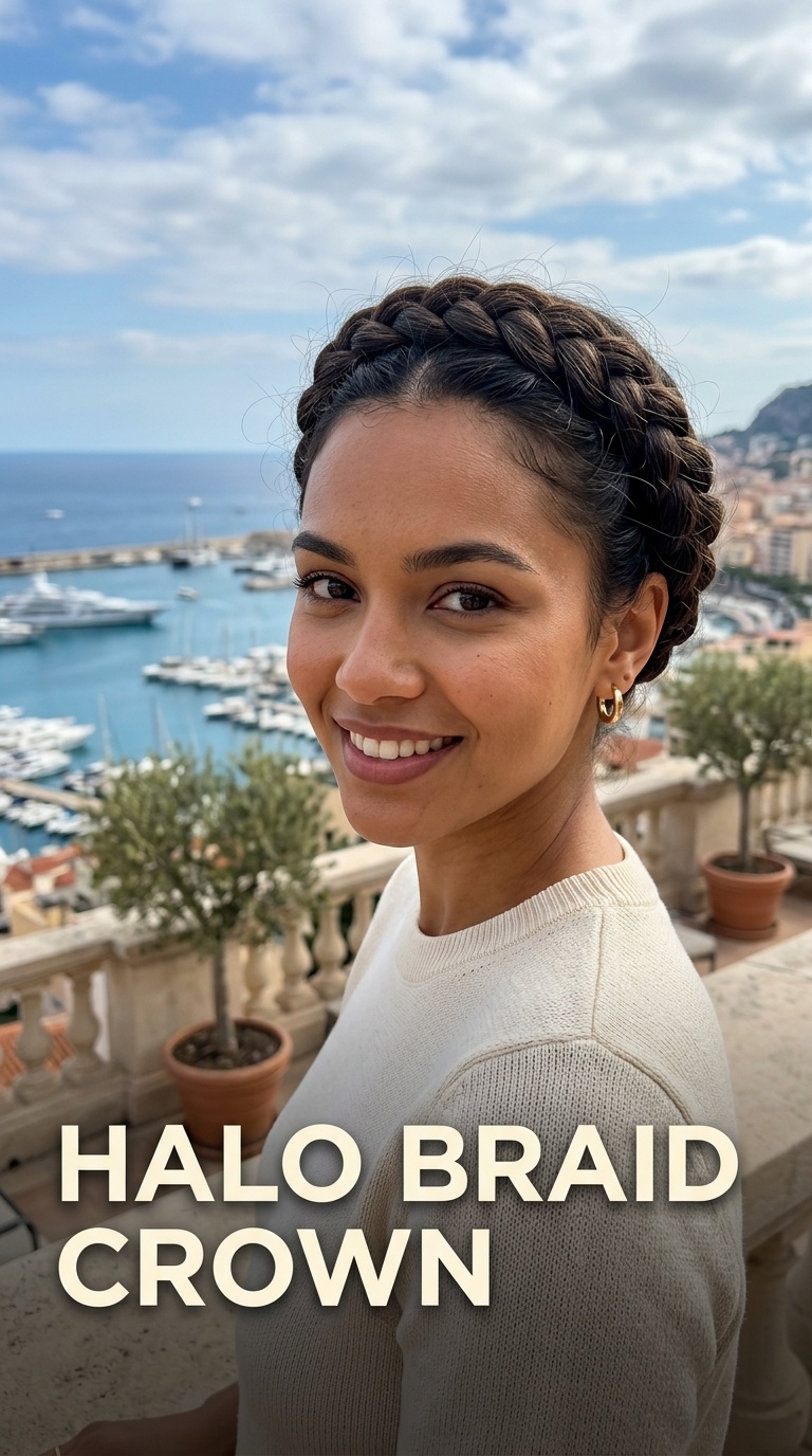 Halo Braid Crown
