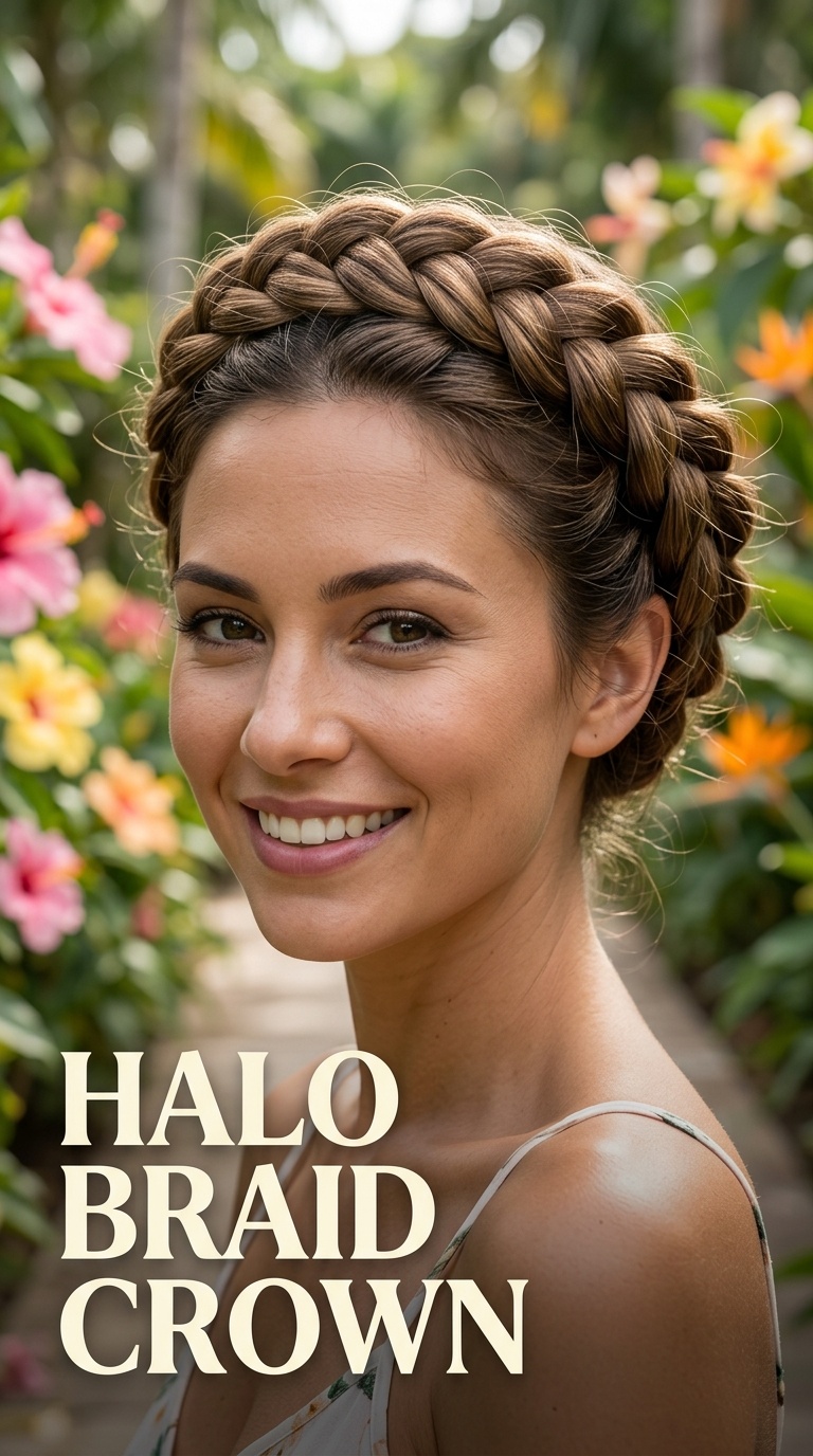 Halo Braid Crown