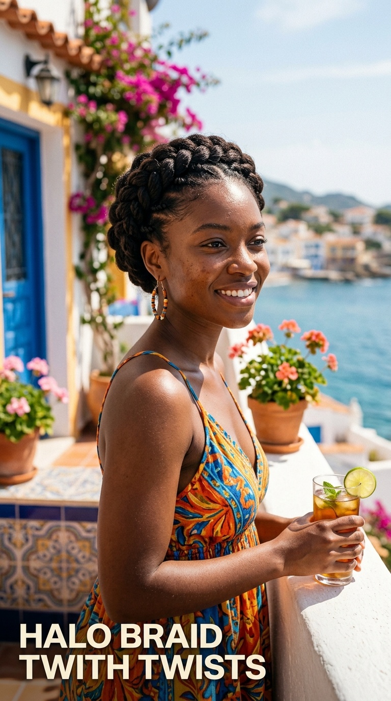 Halo Braid with Twists