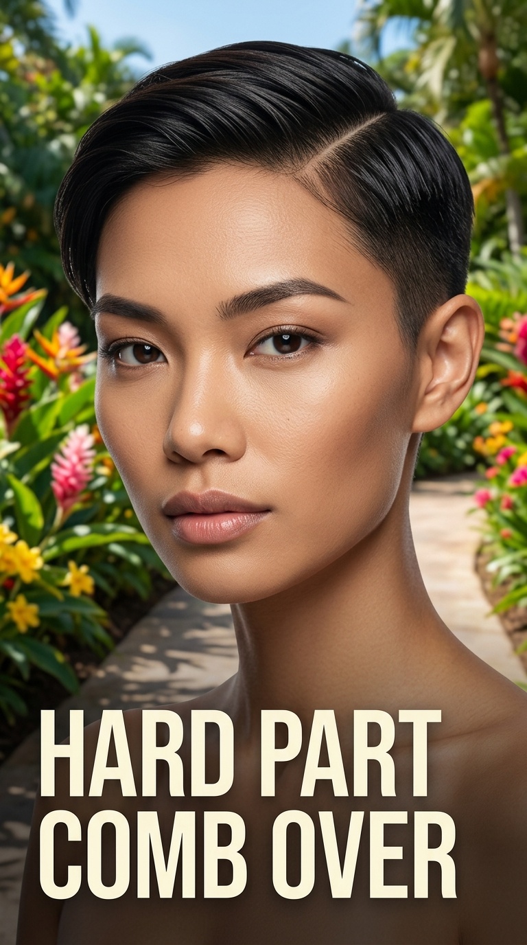 Hard Part Comb Over