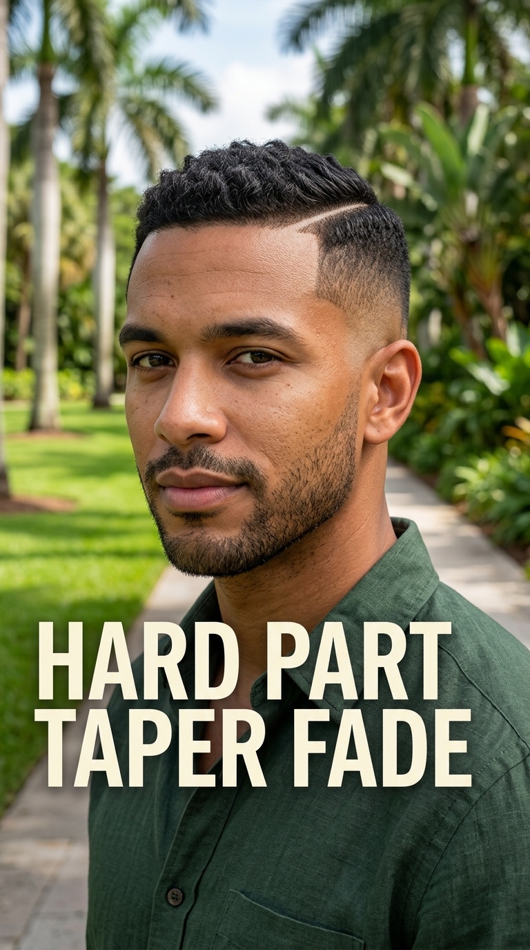 Hard Part Taper Fade