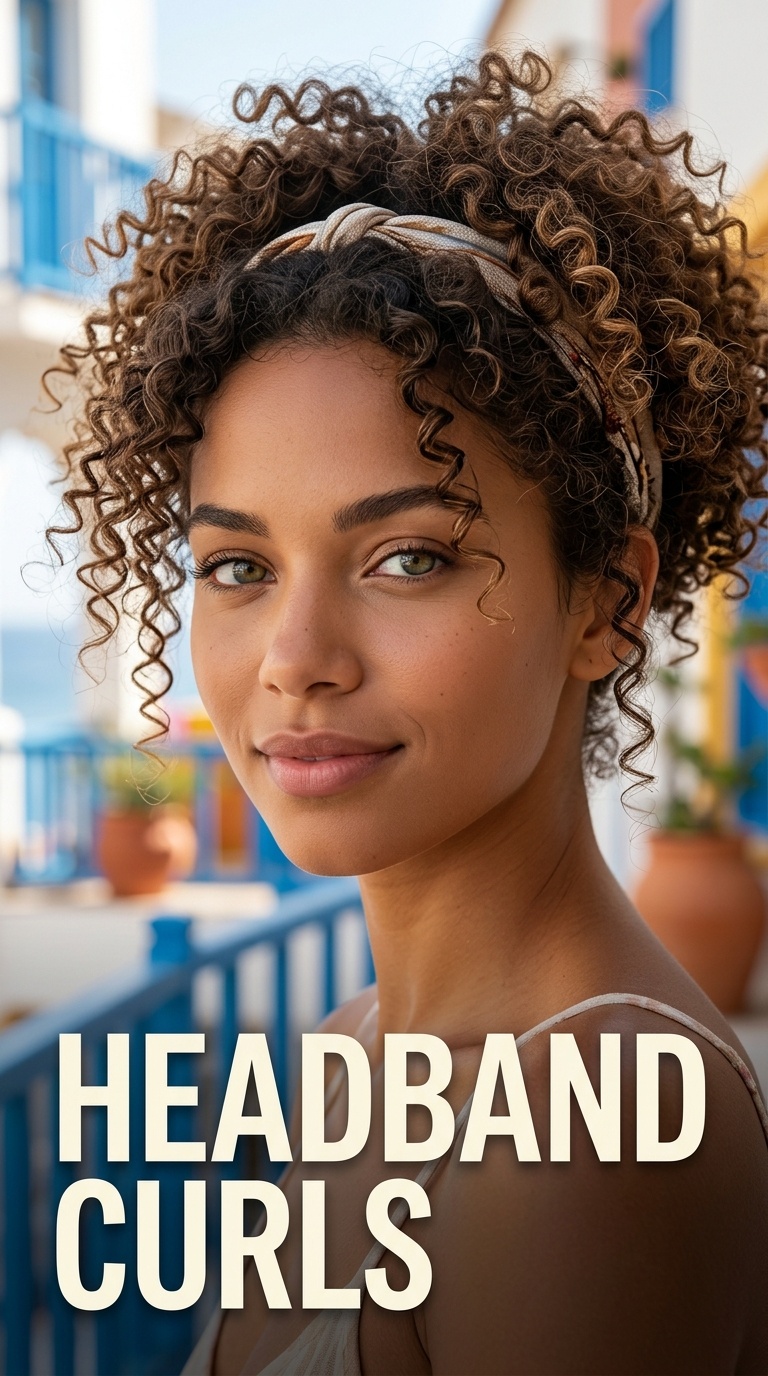 Headband Curls