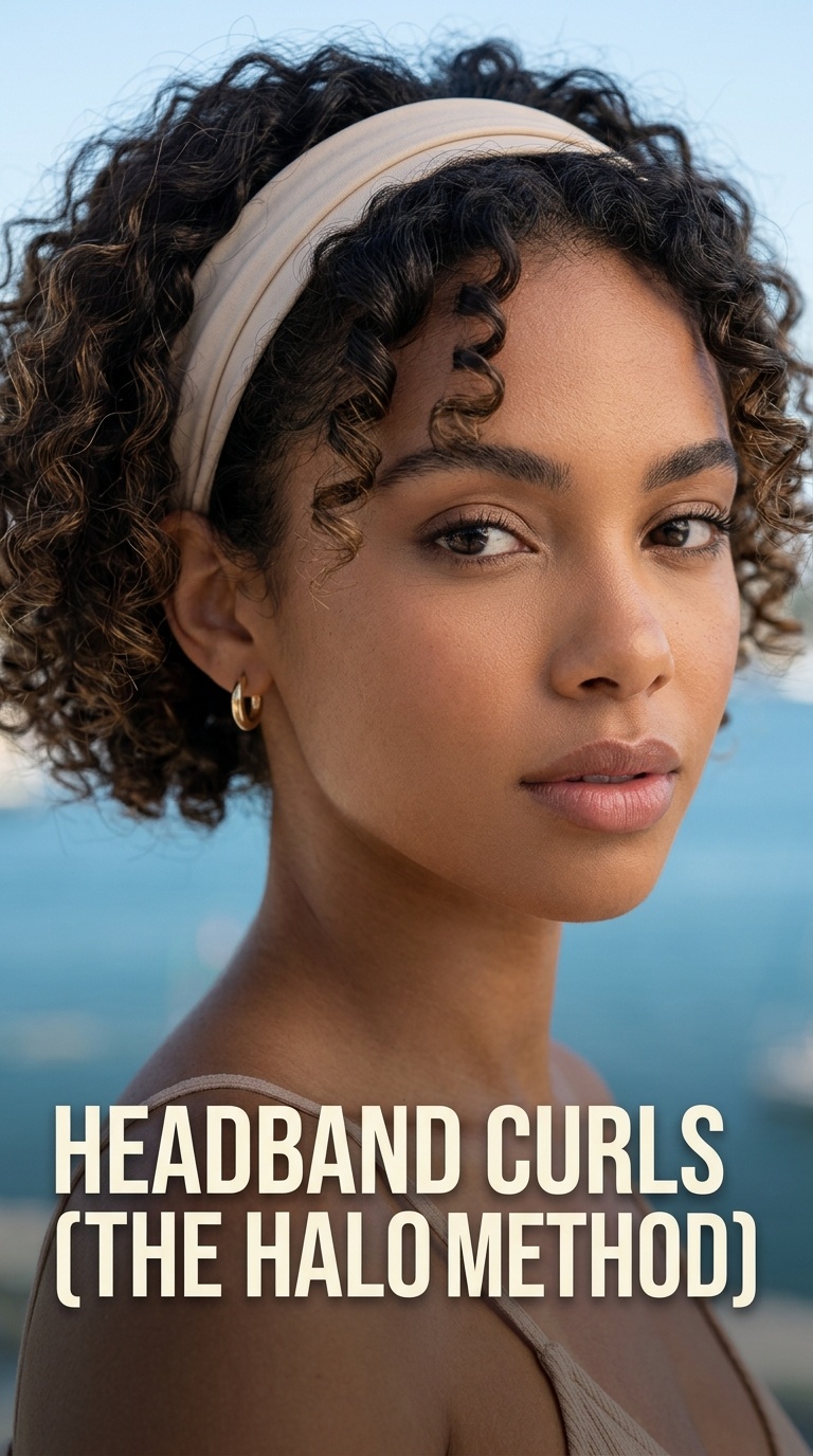 Headband Curls (The Halo Method)